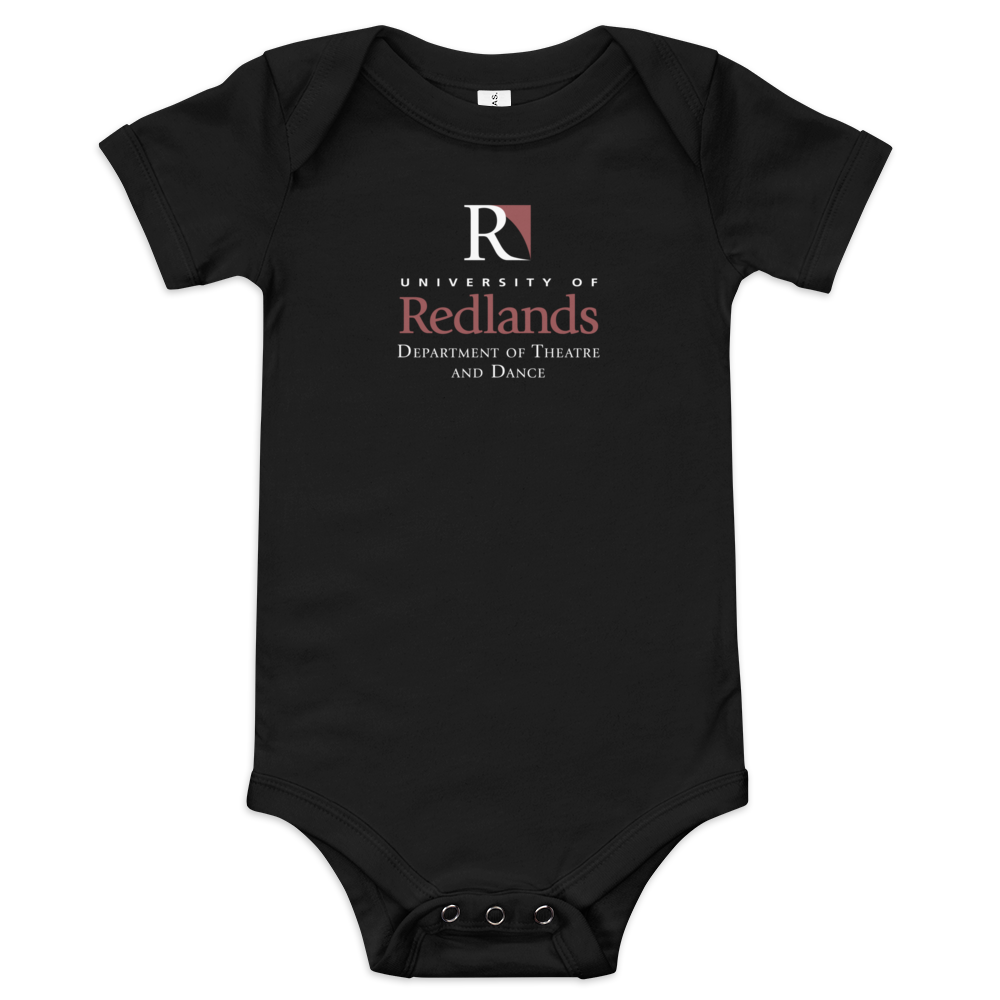 Redlands Department of Theatre & Dance Baby short sleeve one piece