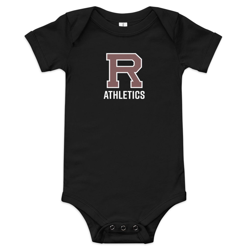 Redlands "R" Athletics Baby short sleeve one piece