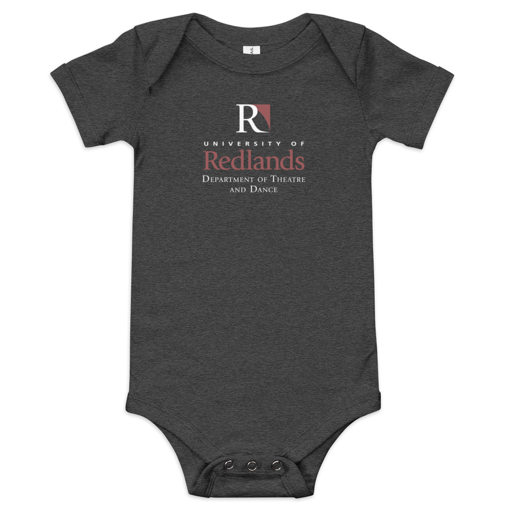 Redlands Department of Theatre & Dance Baby short sleeve one piece