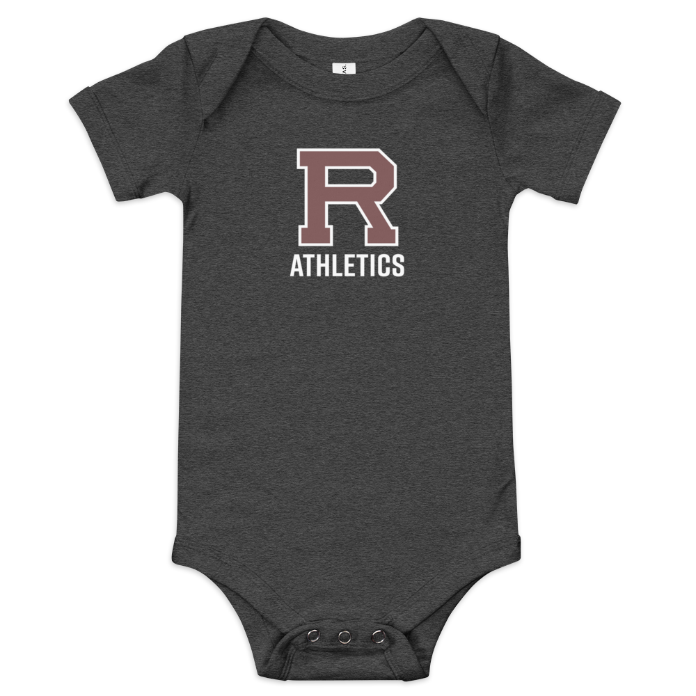 Redlands "R" Athletics Baby short sleeve one piece