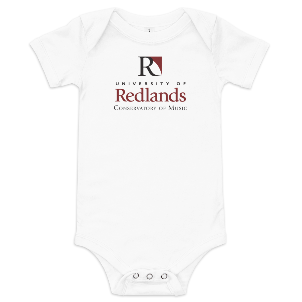Redlands School of Conservatory of Music Baby short sleeve one piece