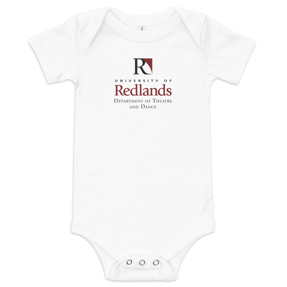 Redlands Department of Theatre & Dance Baby short sleeve one piece
