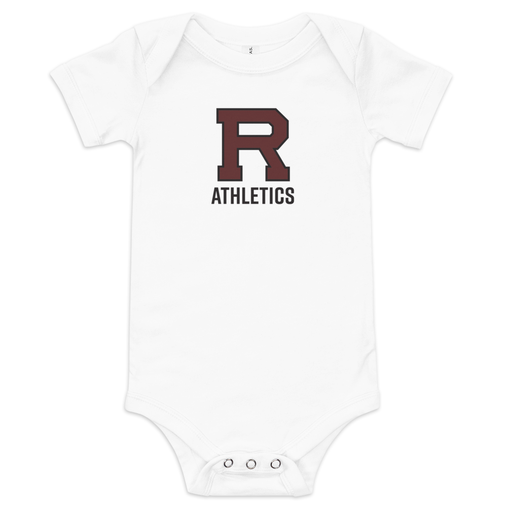 Redlands "R" Athletics Baby short sleeve one piece