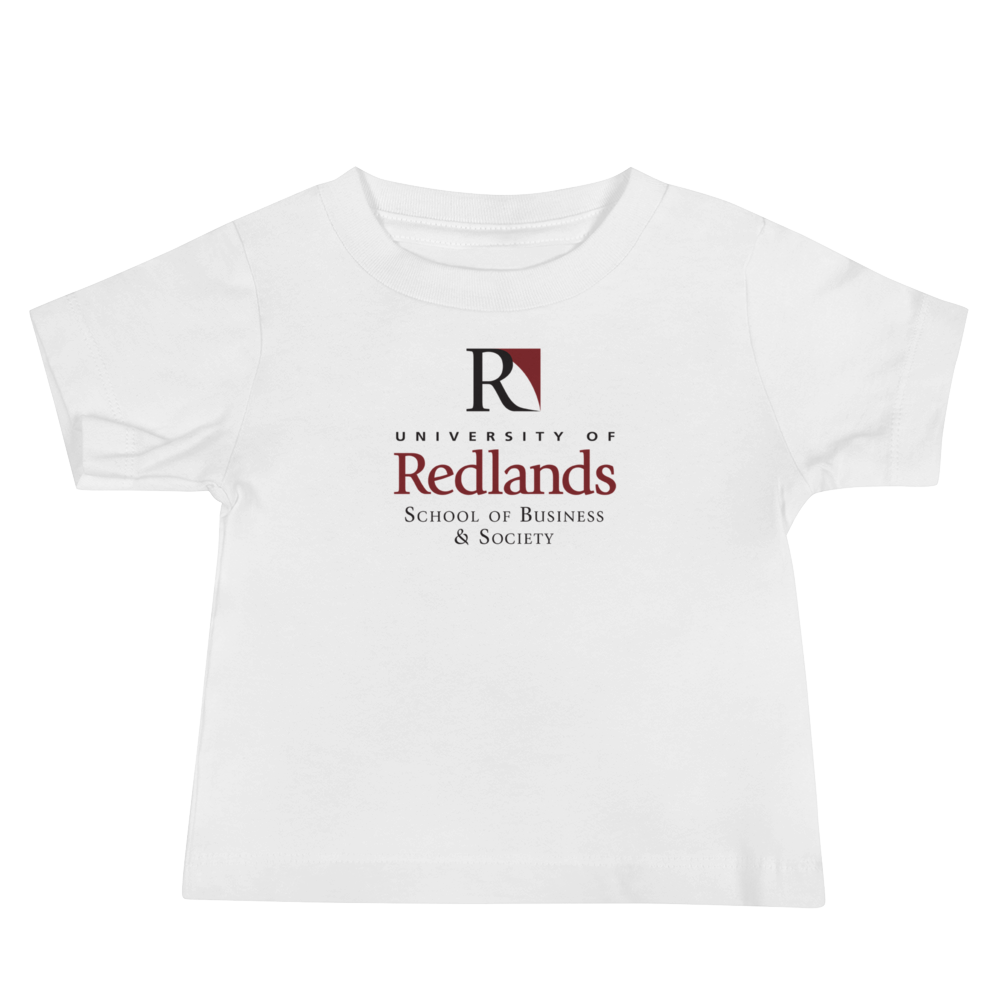 Redlands School of Business & Society Baby Jersey Short Sleeve Tee