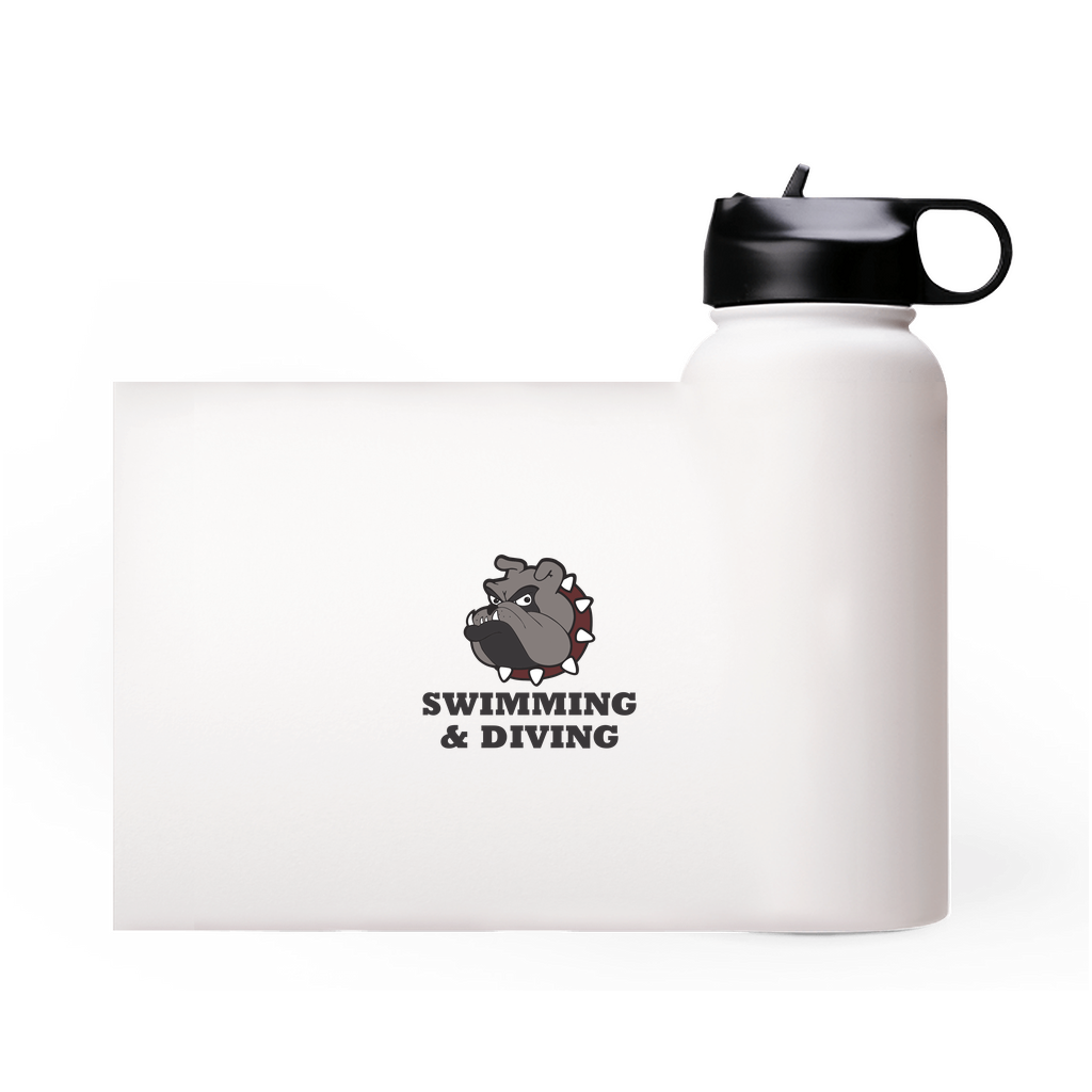Bulldogs Swimming & Diving Premium Water Bottle