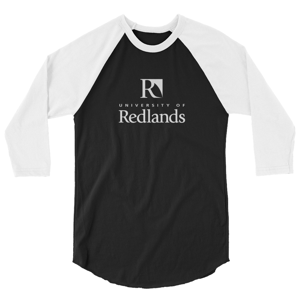 Redlands University 3/4 sleeve raglan shirt