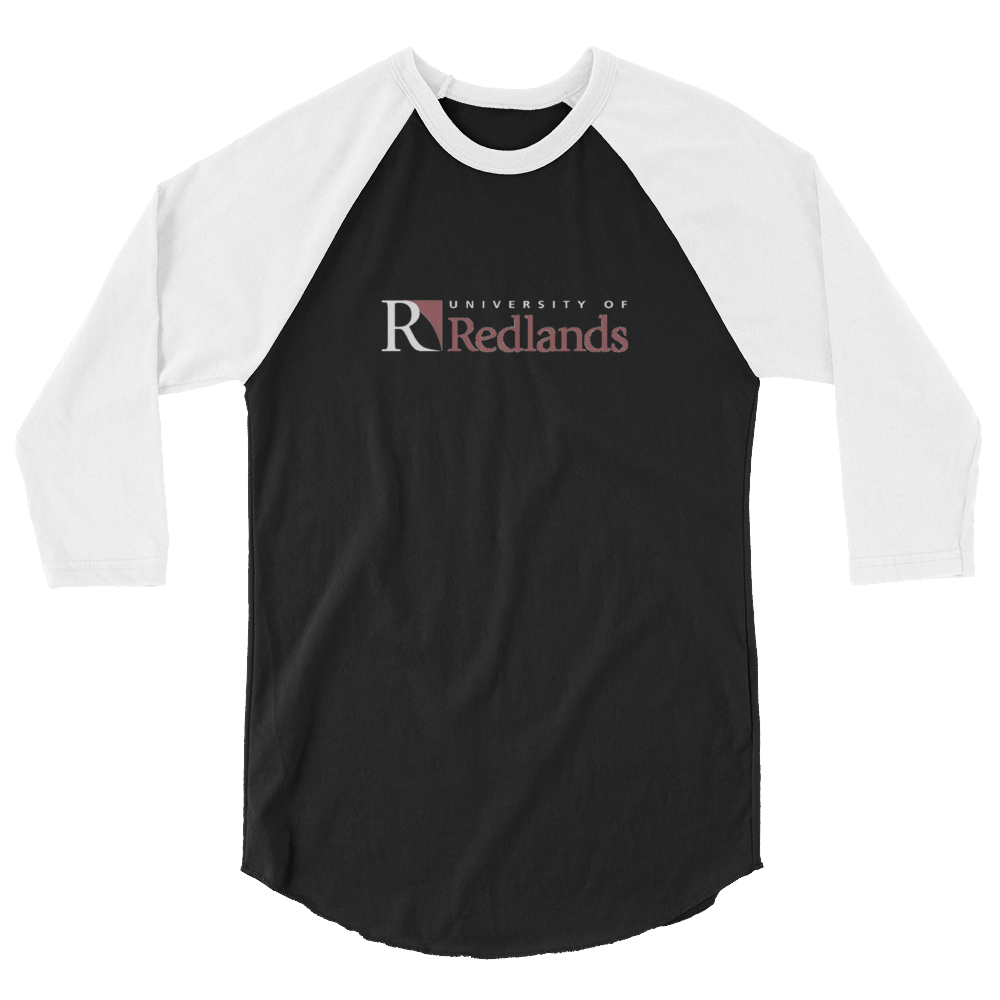 Redlands University 3/4 sleeve raglan shirt