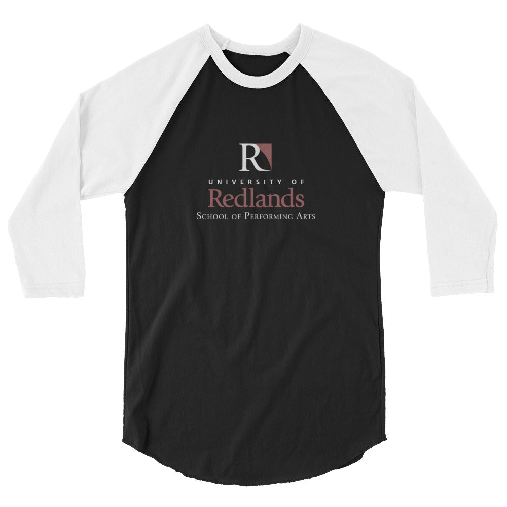 Redlands School of Performing Arts 3/4 sleeve raglan shirt