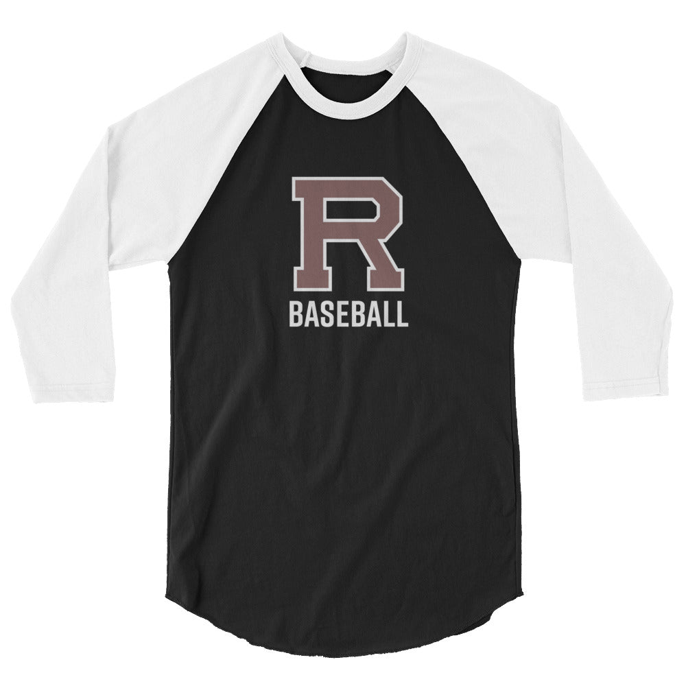 R Baseball 3/4 sleeve raglan shirt
