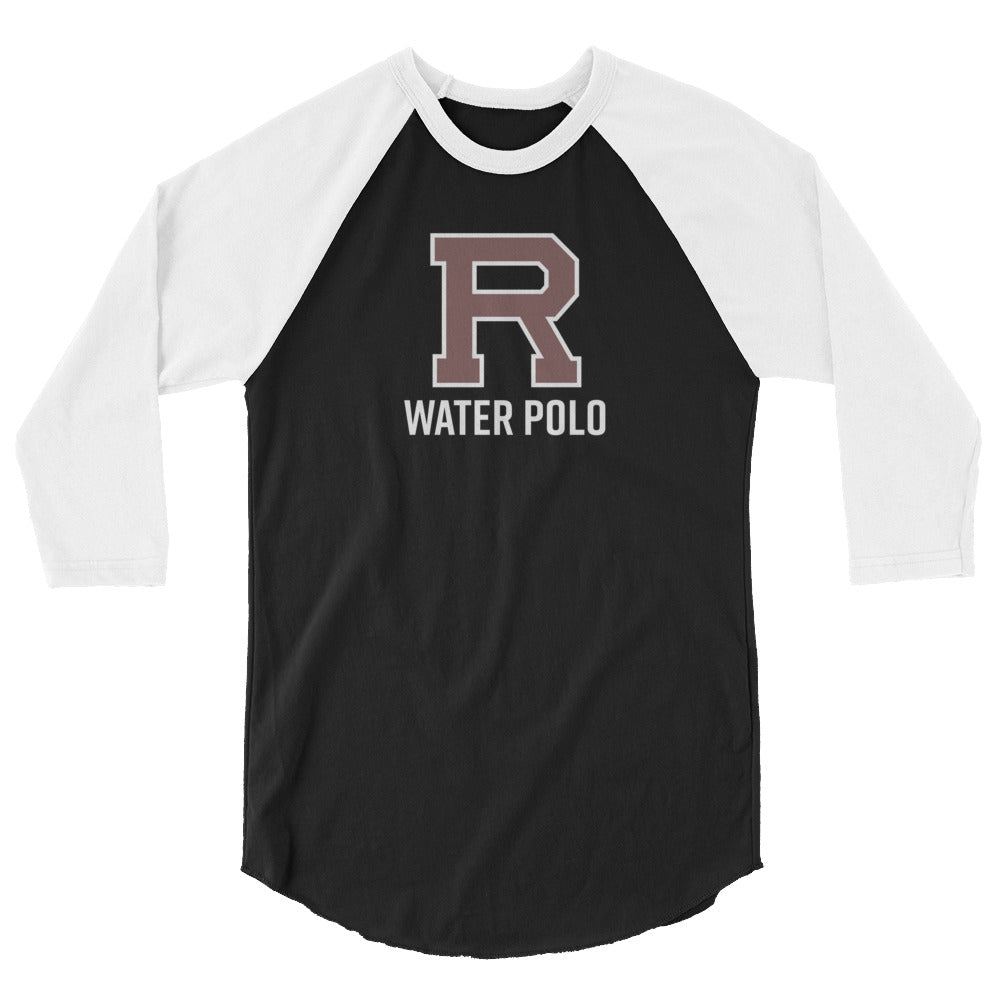 R Water Polo 3/4 sleeve raglan shirt