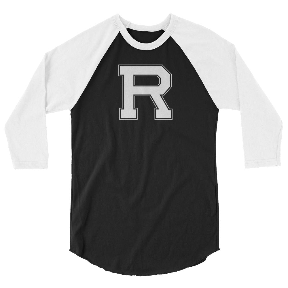 R 3/4 sleeve raglan shirt