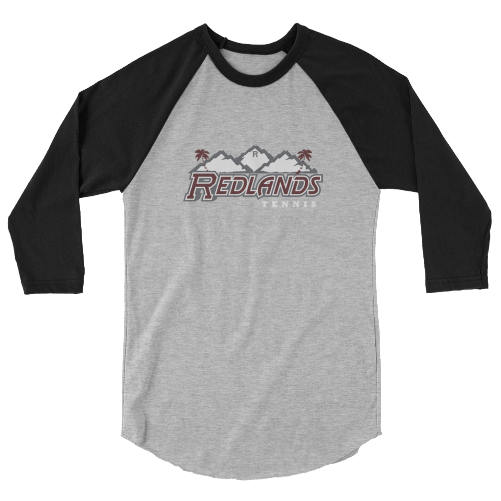 Redlands Tennis 3/4 sleeve raglan shirt