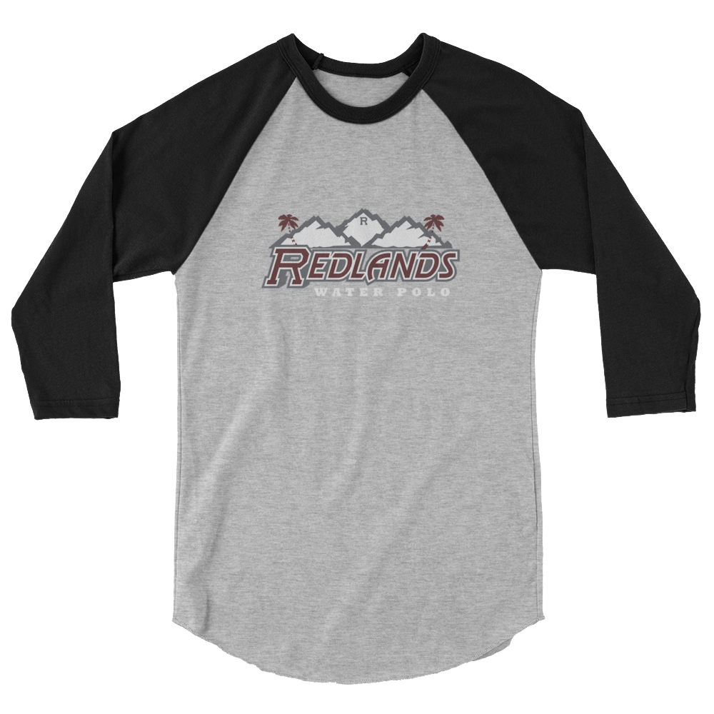 Redlands Water Polo 3/4 sleeve raglan shirt