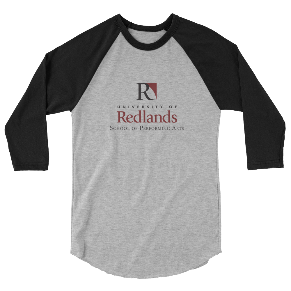 Redlands School of Performing Arts 3/4 sleeve raglan shirt