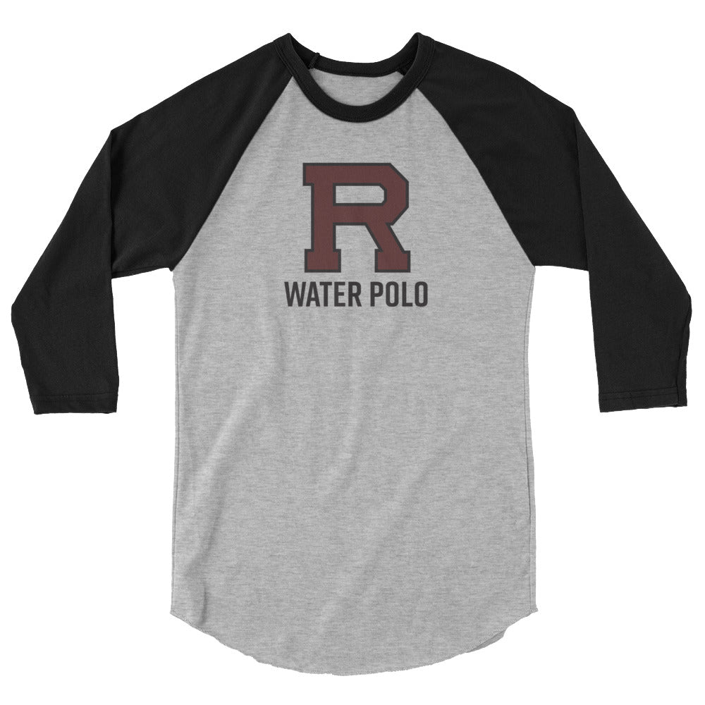 R Water Polo 3/4 sleeve raglan shirt