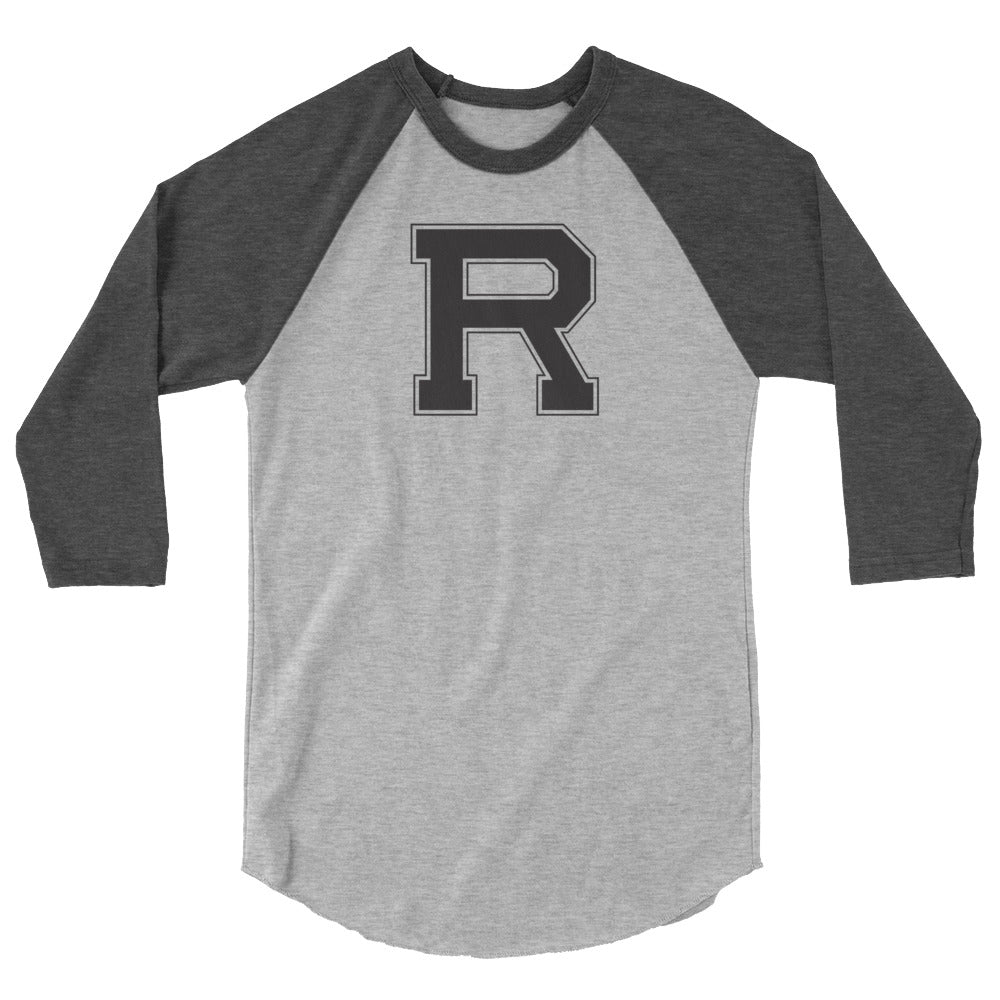 R 3/4 sleeve raglan shirt