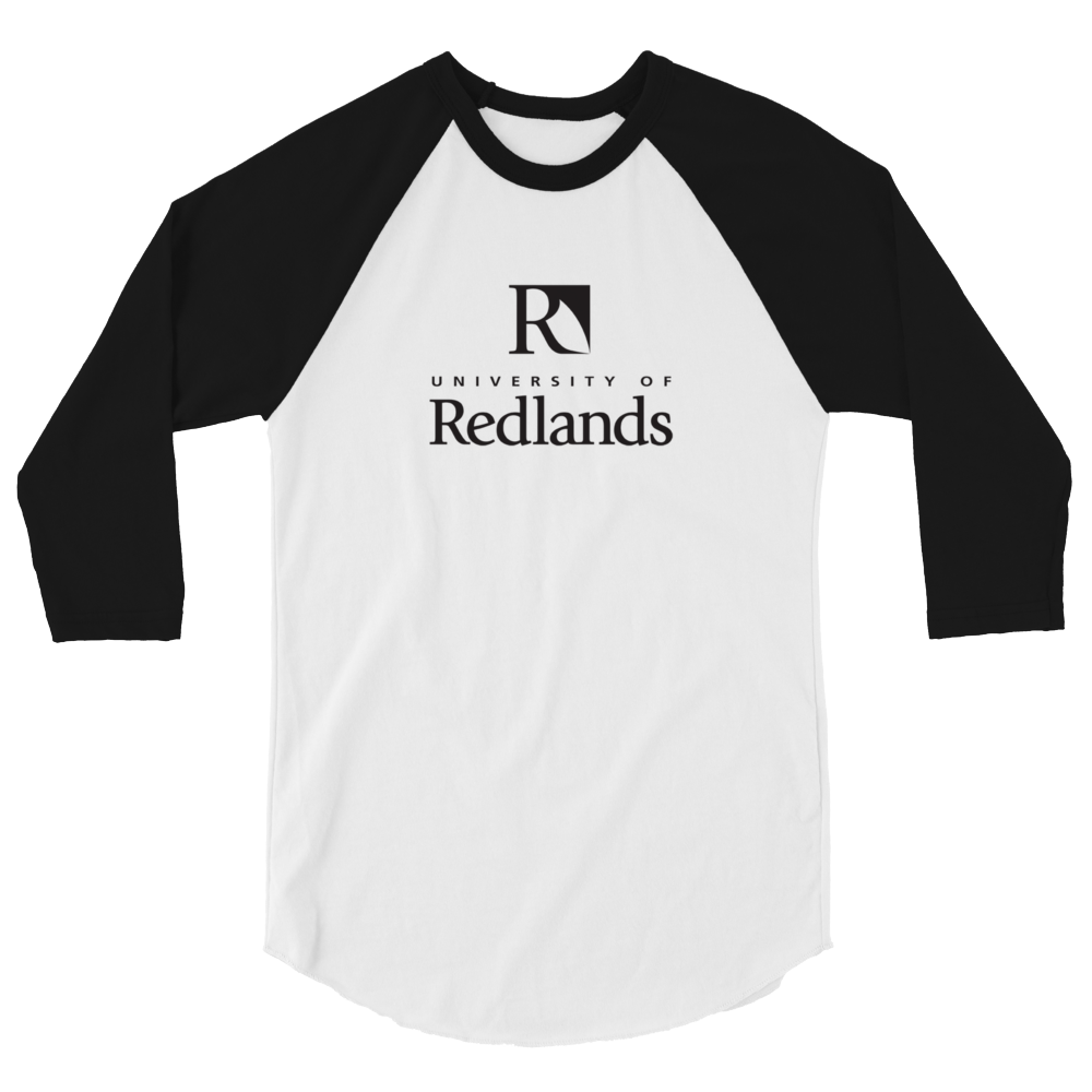 Redlands University 3/4 sleeve raglan shirt