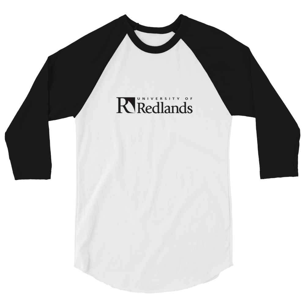 Redlands University 3/4 sleeve raglan shirt