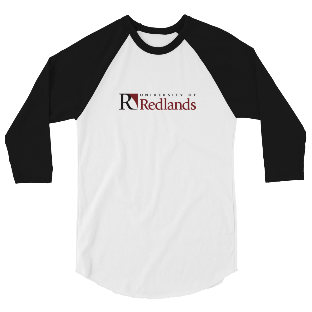 Redlands University 3/4 sleeve raglan shirt