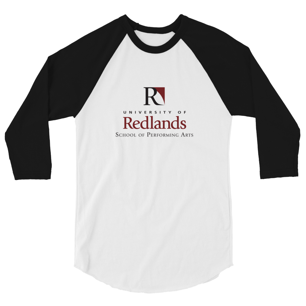 Redlands School of Performing Arts 3/4 sleeve raglan shirt