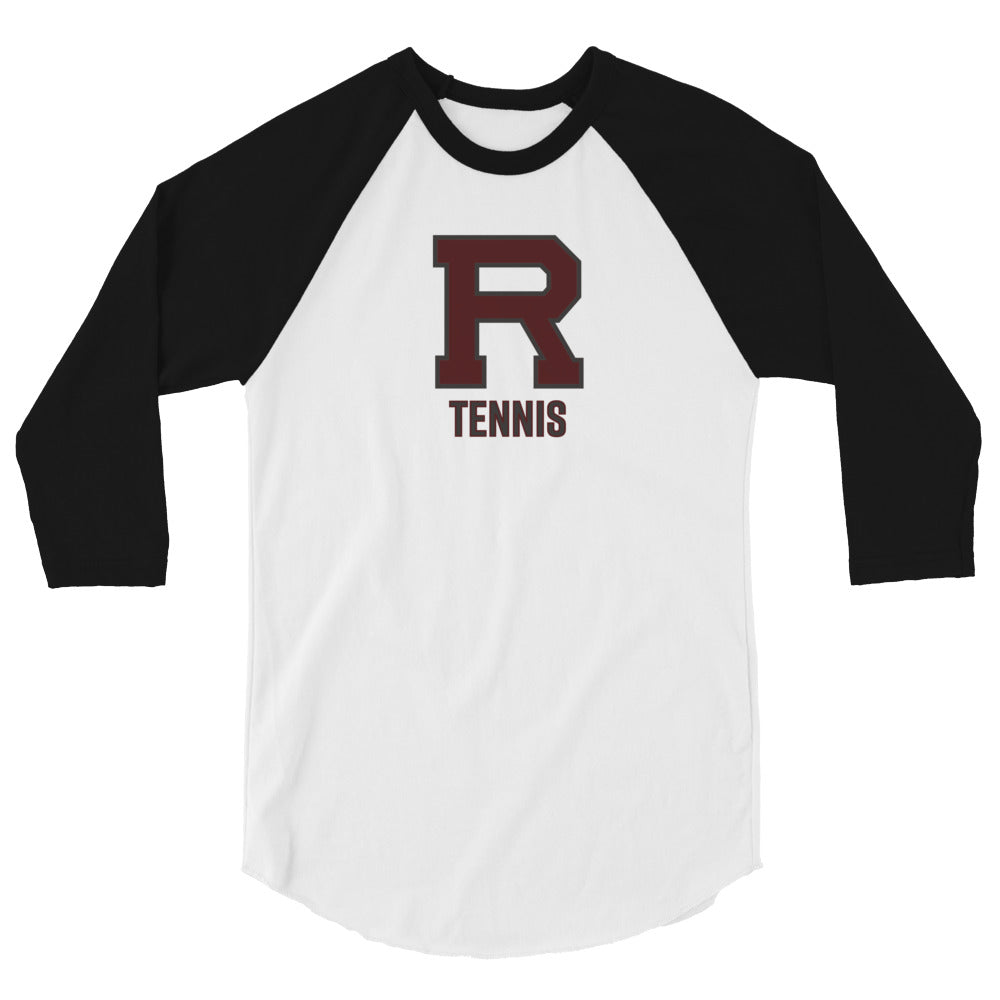 R Redlands Outlined 3/4 sleeve raglan shirt