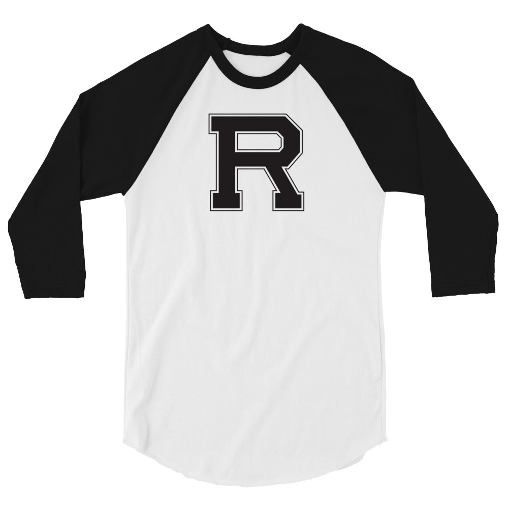 R 3/4 sleeve raglan shirt