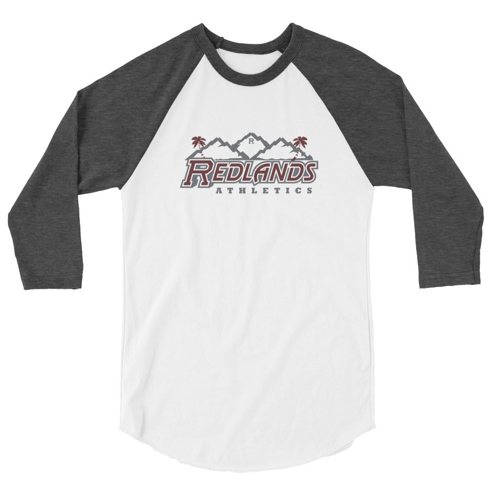 Redlands Athletics 3/4 sleeve raglan shirt