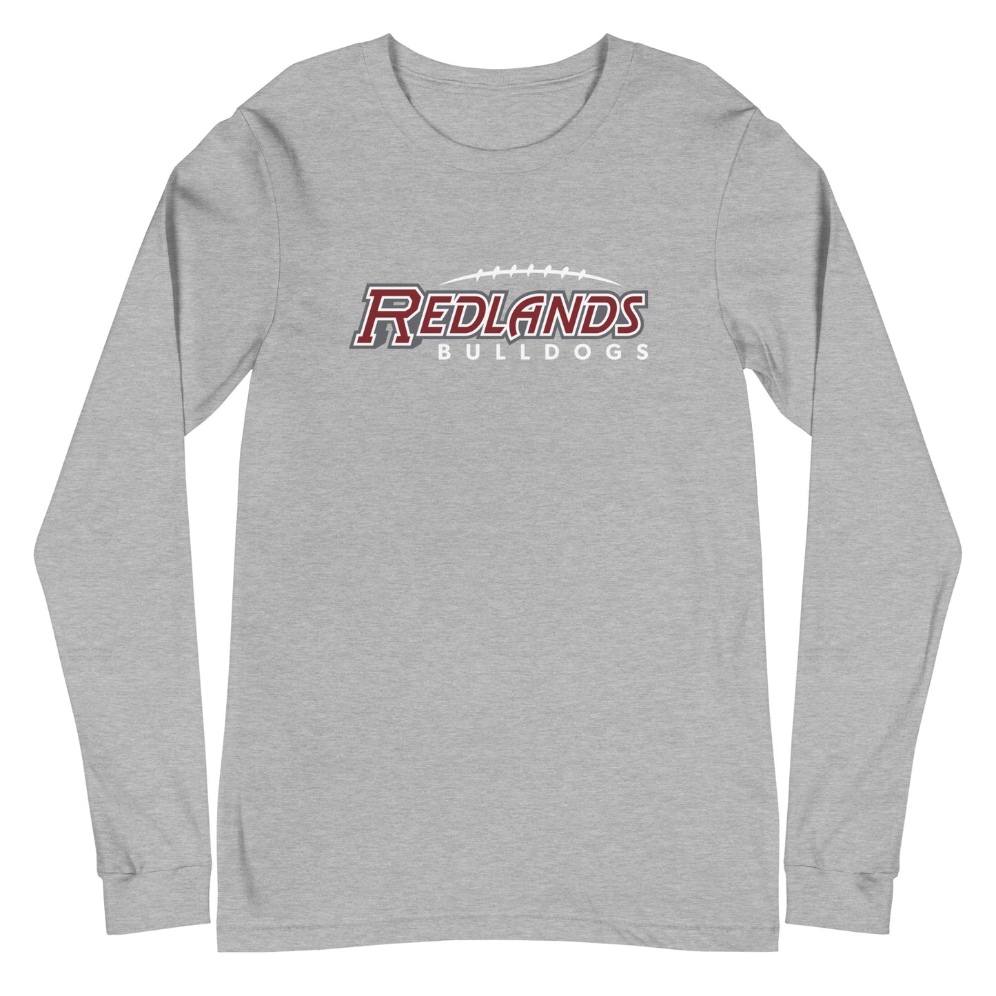 Redlands Bulldogs Football Unisex Long Sleeve Tee