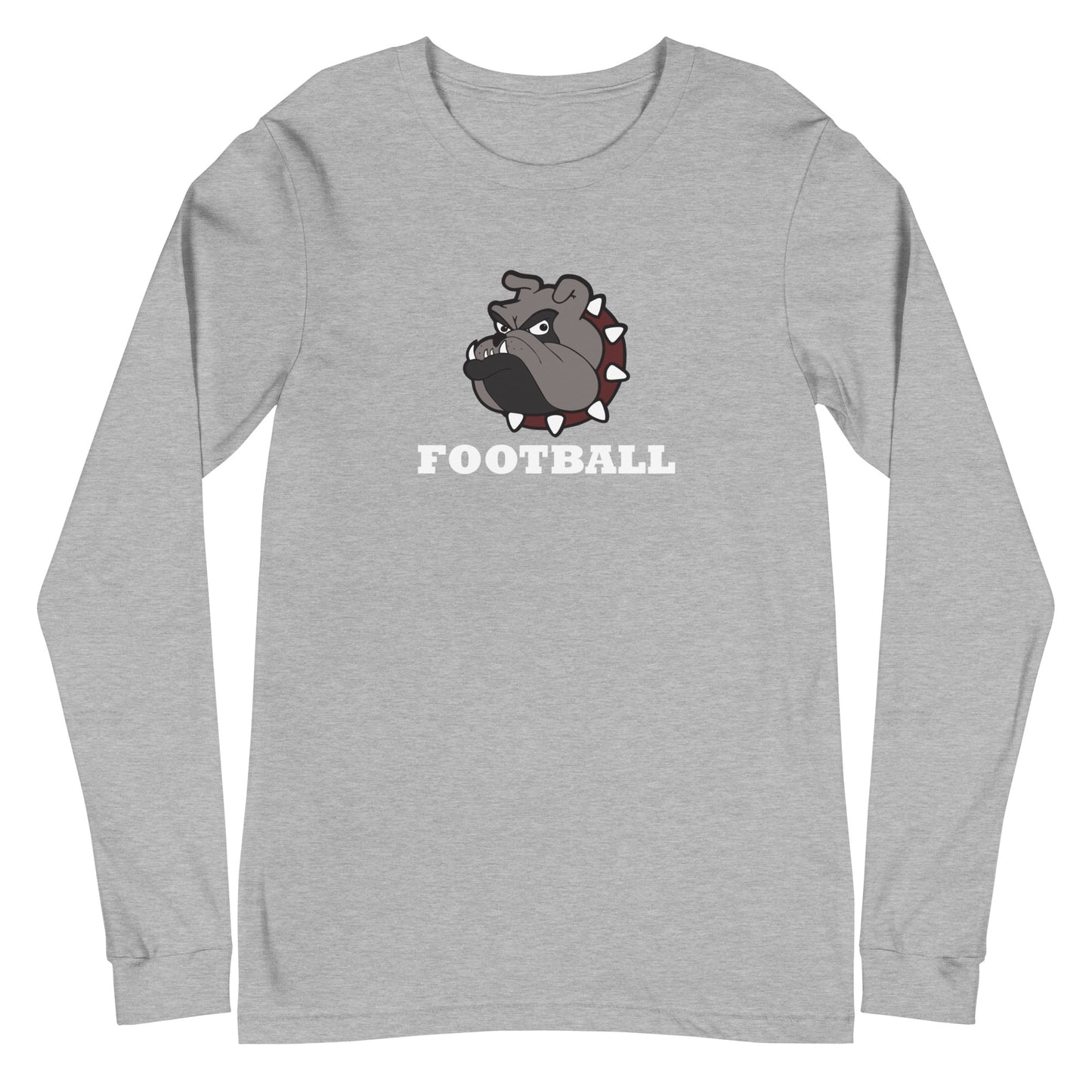 Bulldogs Football Unisex Long Sleeve Tee