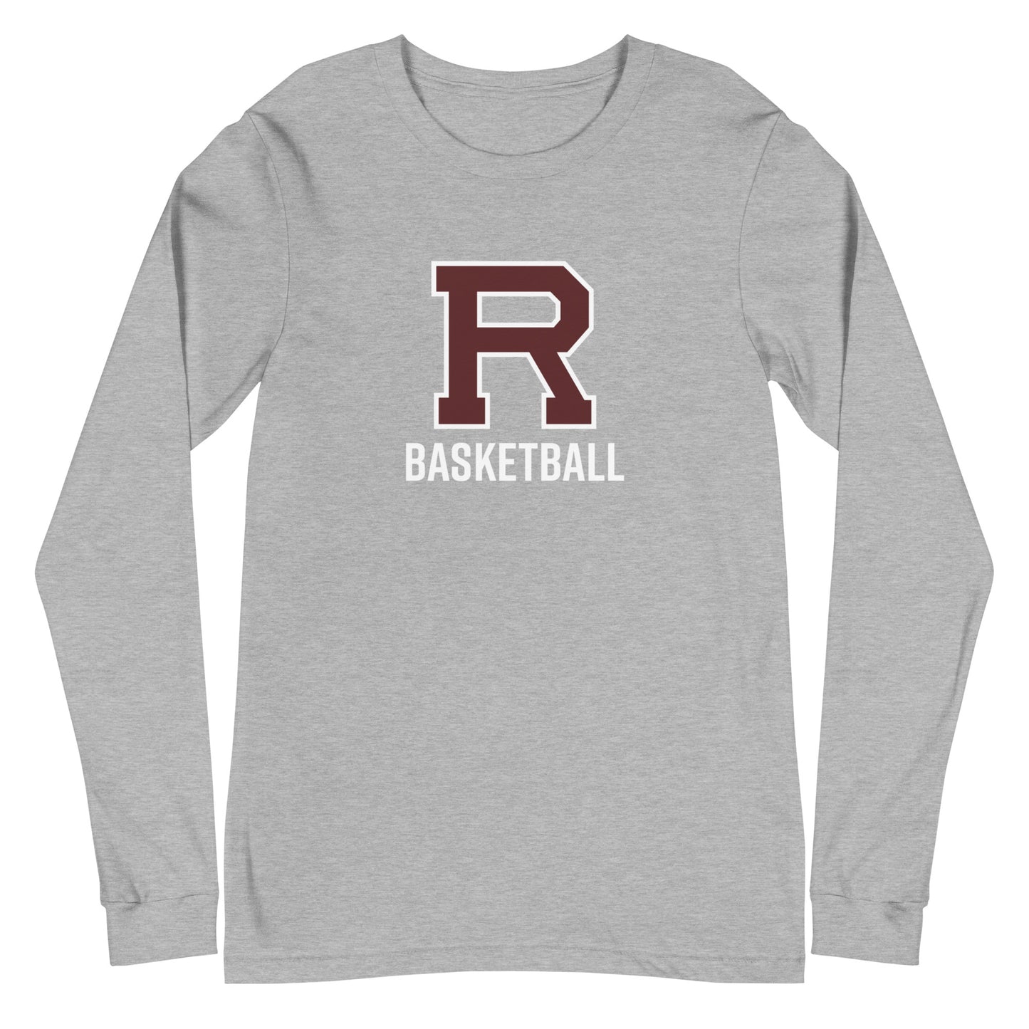 R Basketball Unisex Long Sleeve Tee
