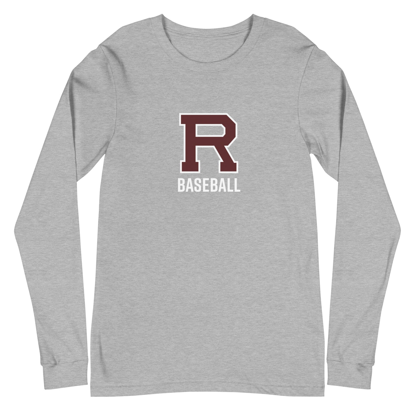 R Baseball Unisex Long Sleeve Tee