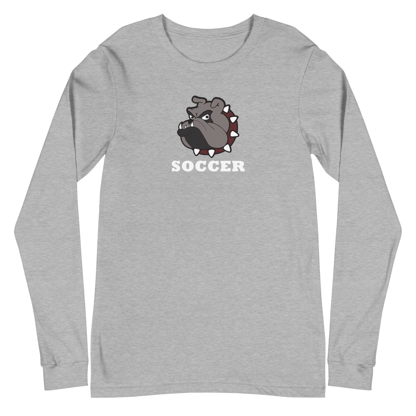 Bulldogs Soccer Unisex Long Sleeve Tee