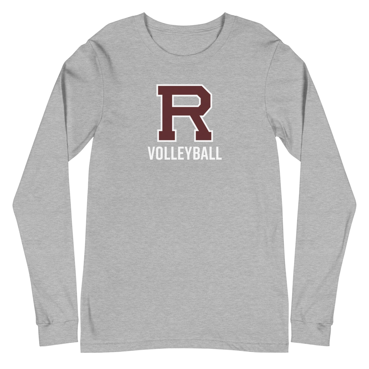 R Volleyball Unisex Long Sleeve Tee