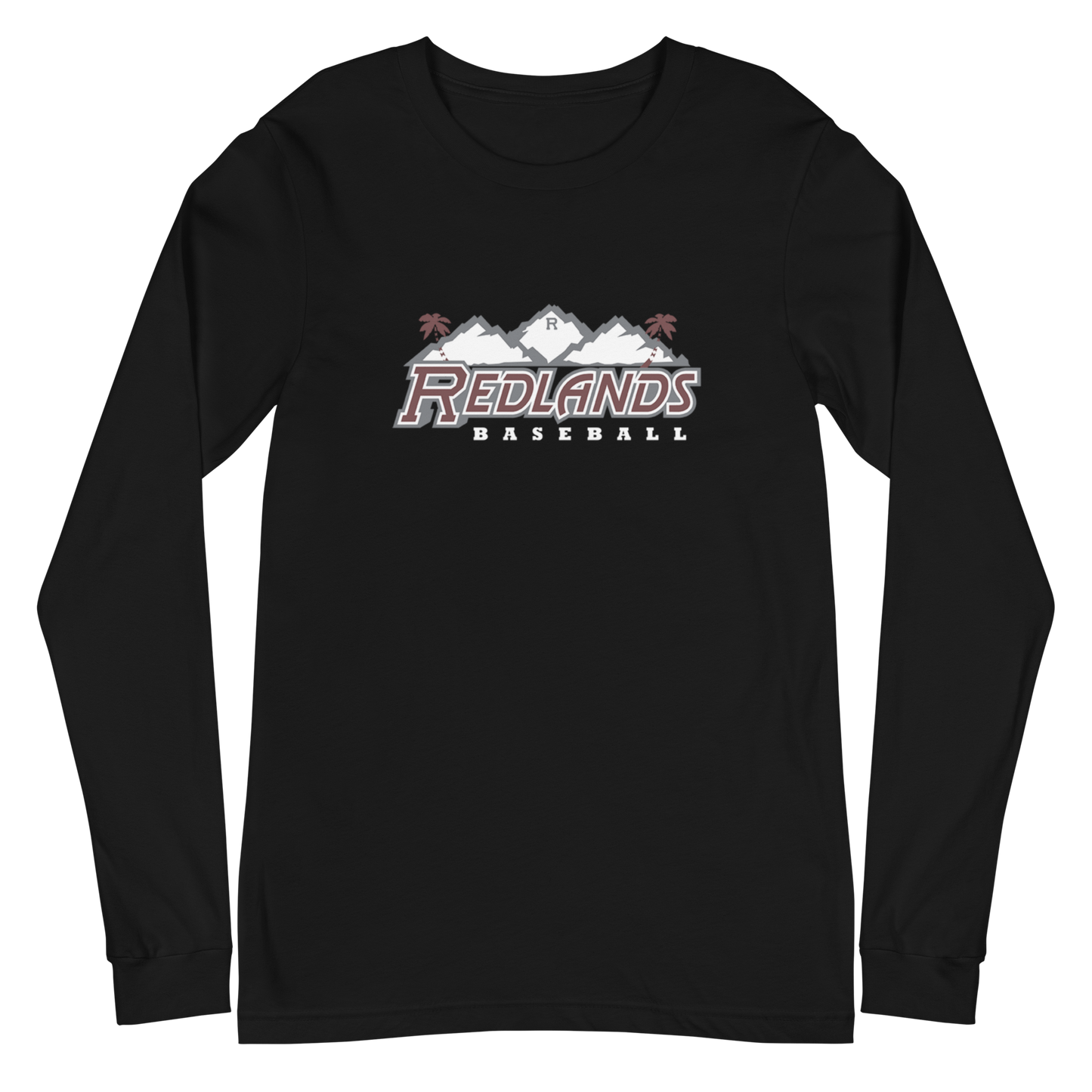 Redlands Baseball Unisex Long Sleeve Tee
