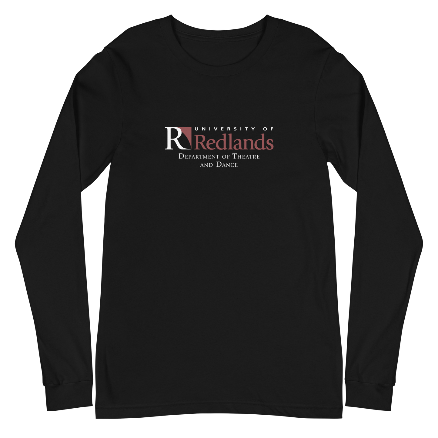 Redlands Department of Theatre and Dance Unisex Long Sleeve Tee