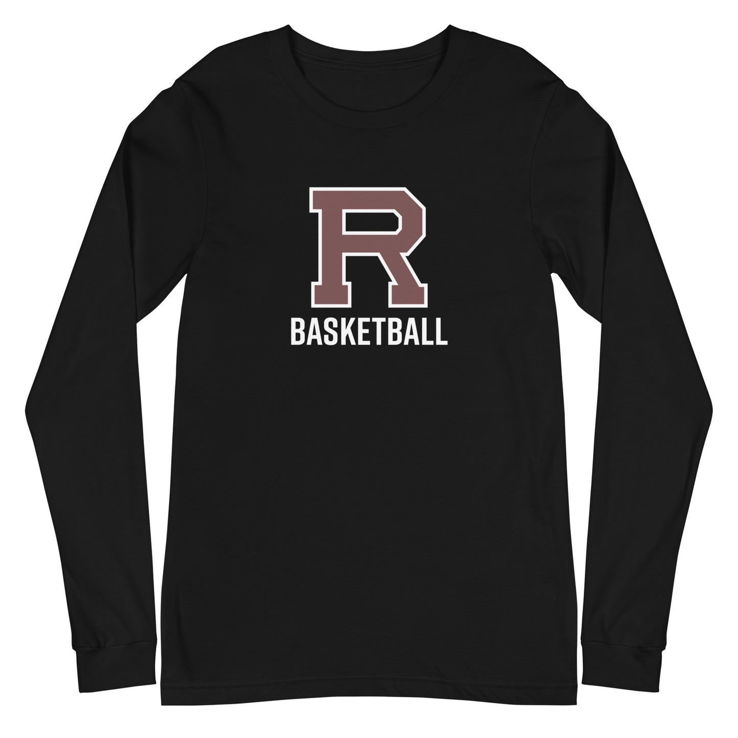 R Basketball Unisex Long Sleeve Tee