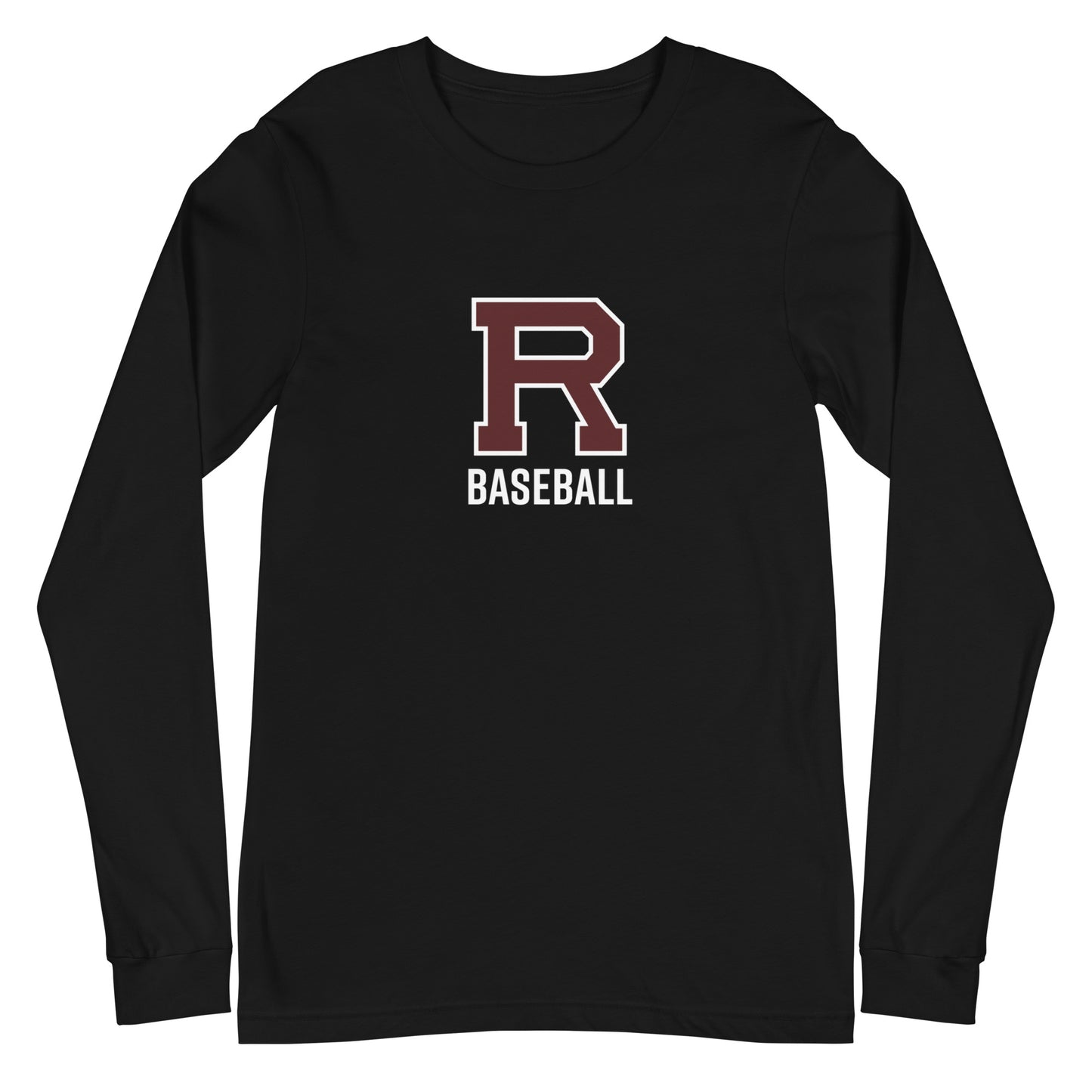 R Baseball Unisex Long Sleeve Tee
