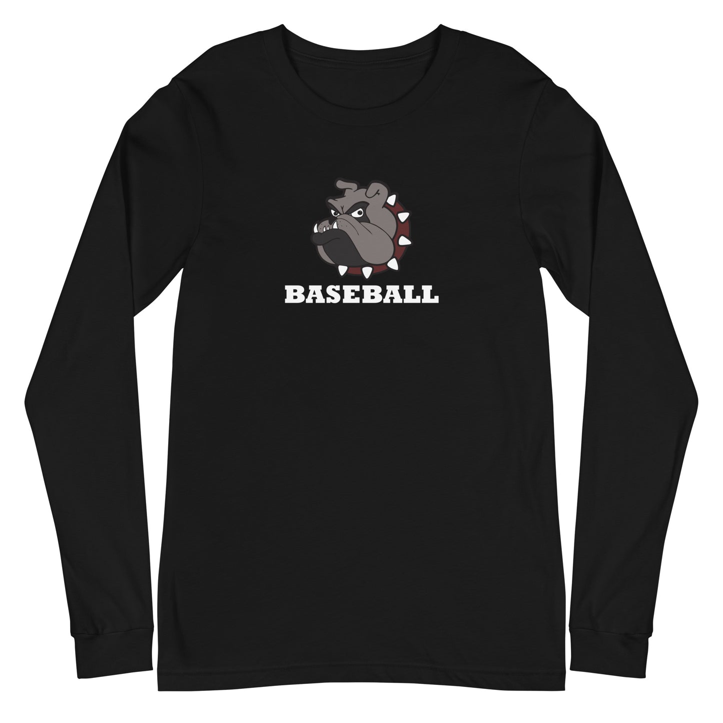 Bulldogs Baseball Unisex Long Sleeve Tee