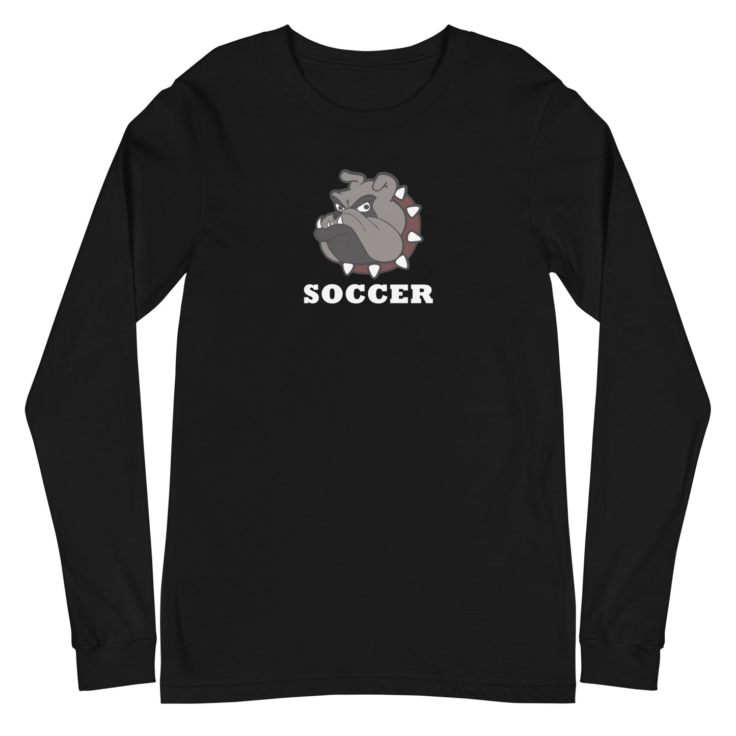 Bulldogs Soccer Unisex Long Sleeve Tee