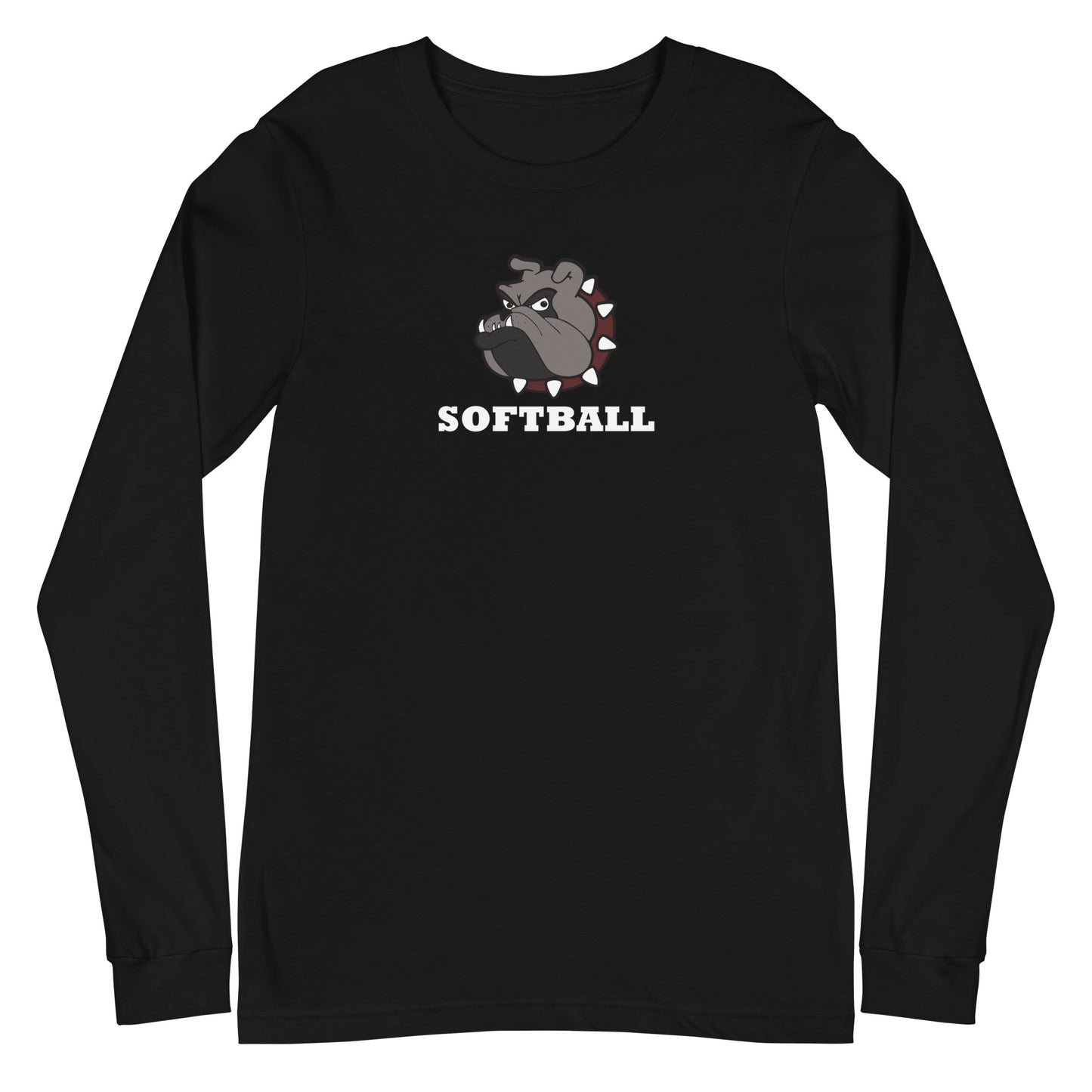 Bulldogs Softball Unisex Long Sleeve Tee