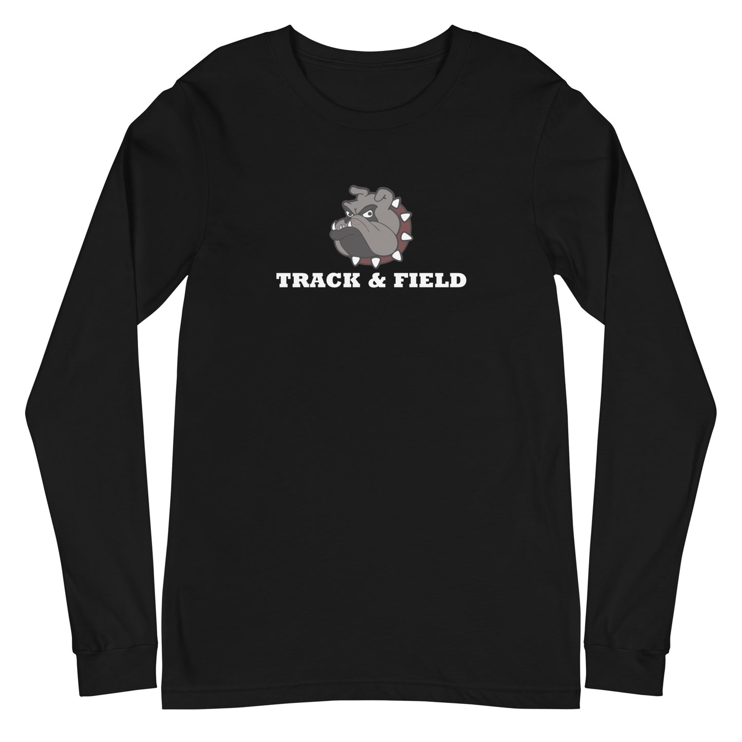 Bulldogs Track & Field Unisex Long Sleeve Tee