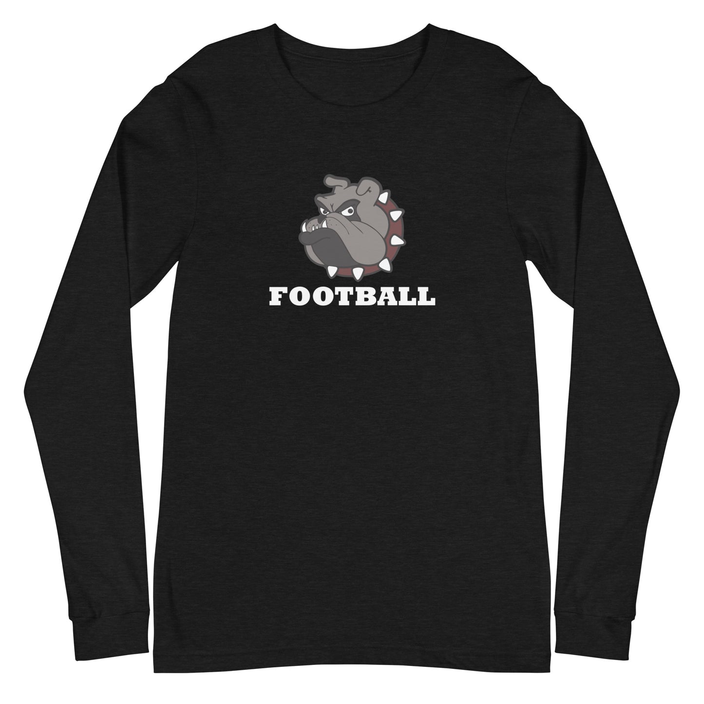 Bulldogs Football Unisex Long Sleeve Tee