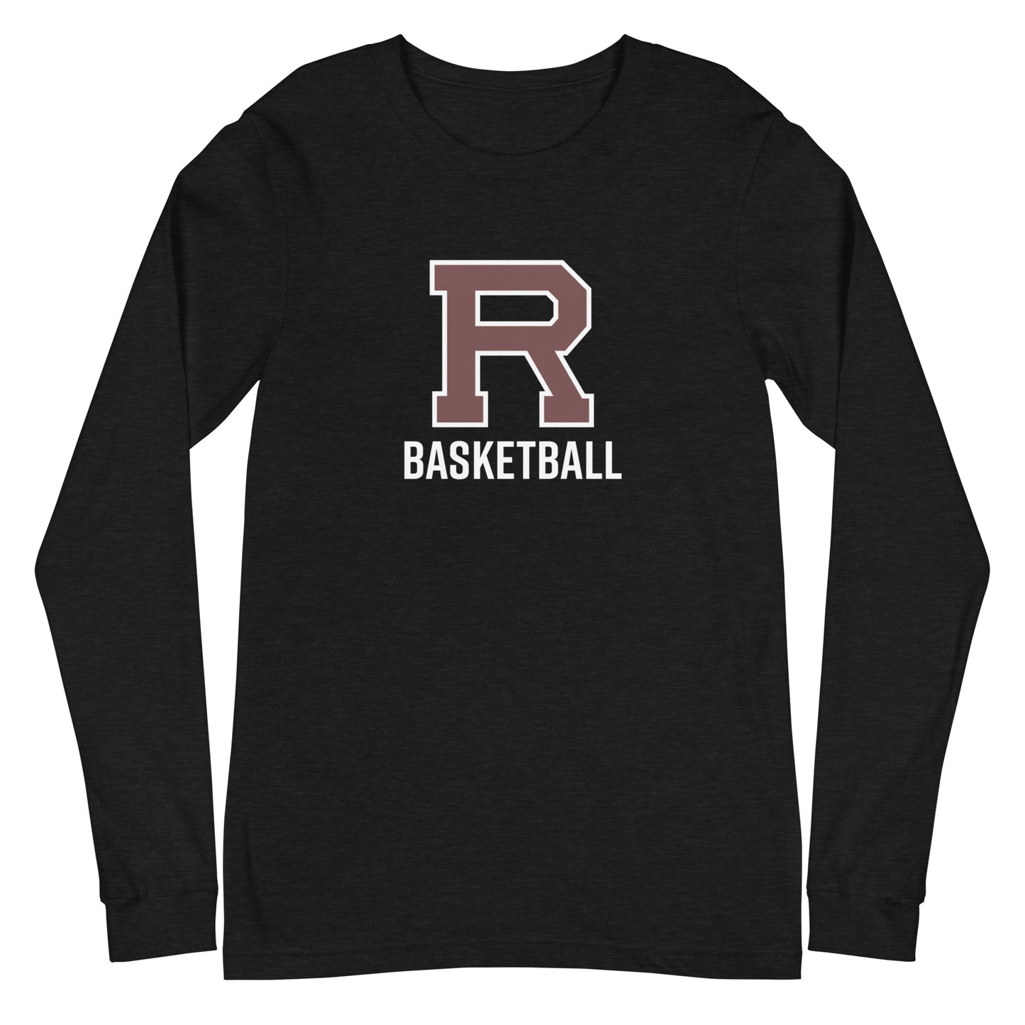 R Basketball Unisex Long Sleeve Tee