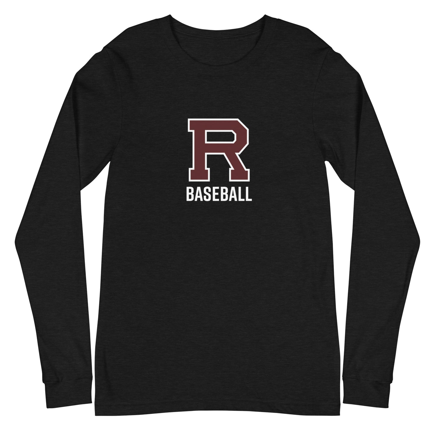 R Baseball Unisex Long Sleeve Tee