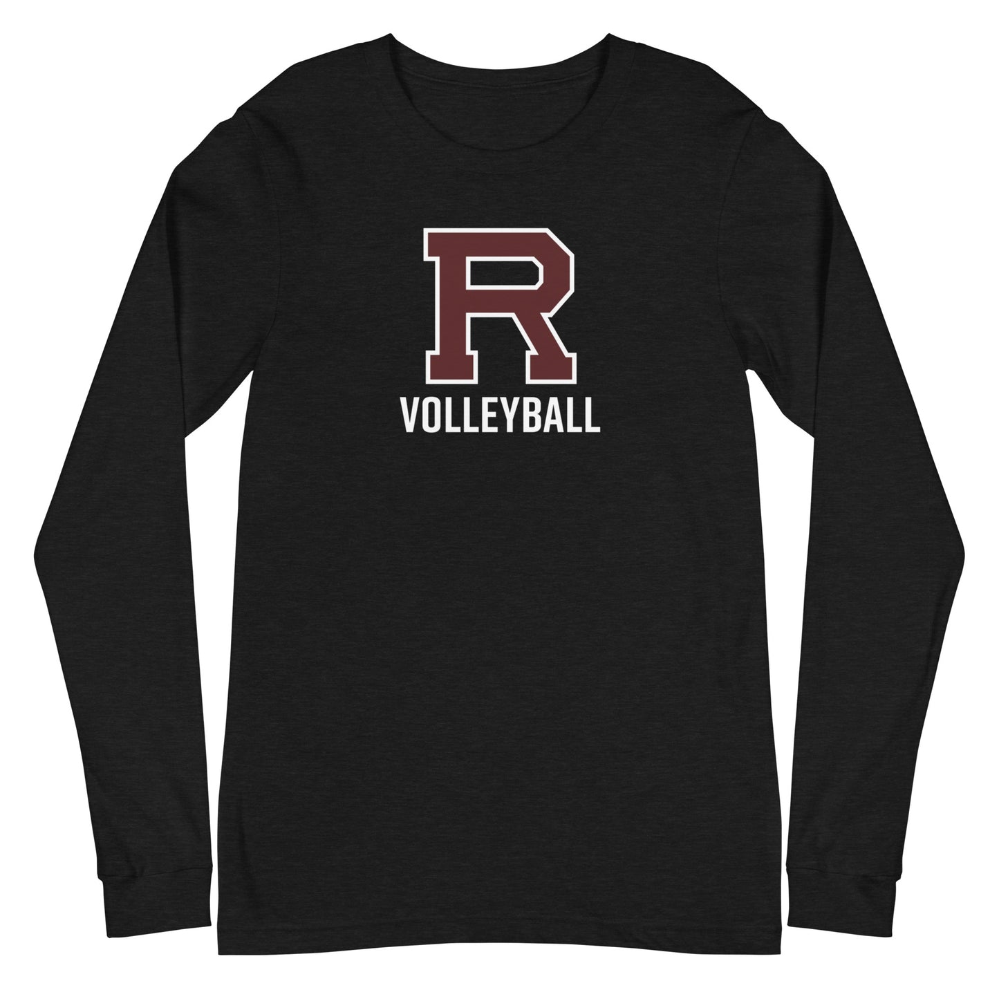 R Volleyball Unisex Long Sleeve Tee