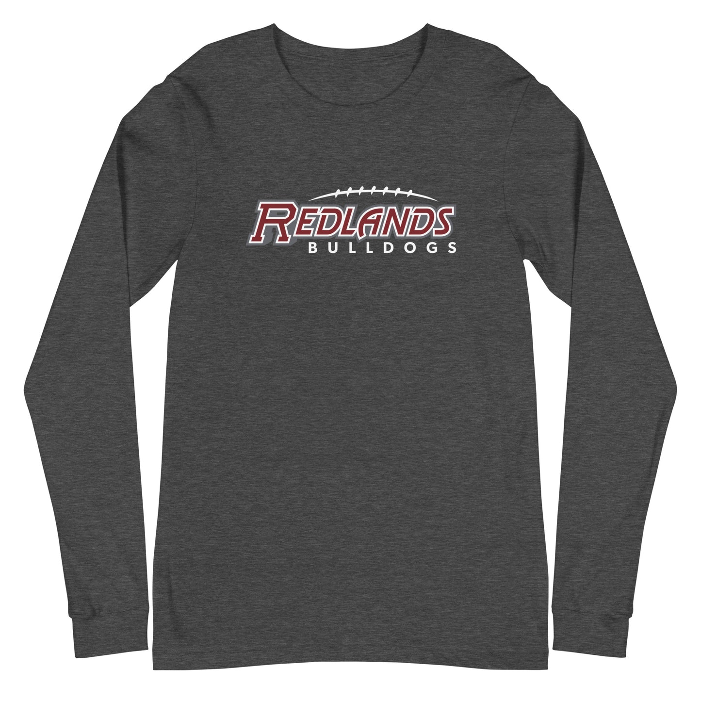 Redlands Bulldogs Football Unisex Long Sleeve Tee