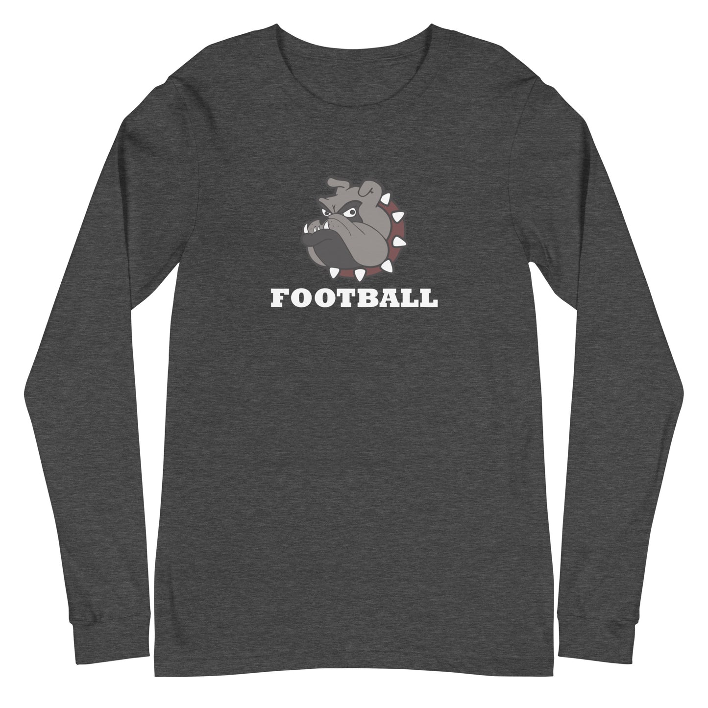 Bulldogs Football Unisex Long Sleeve Tee