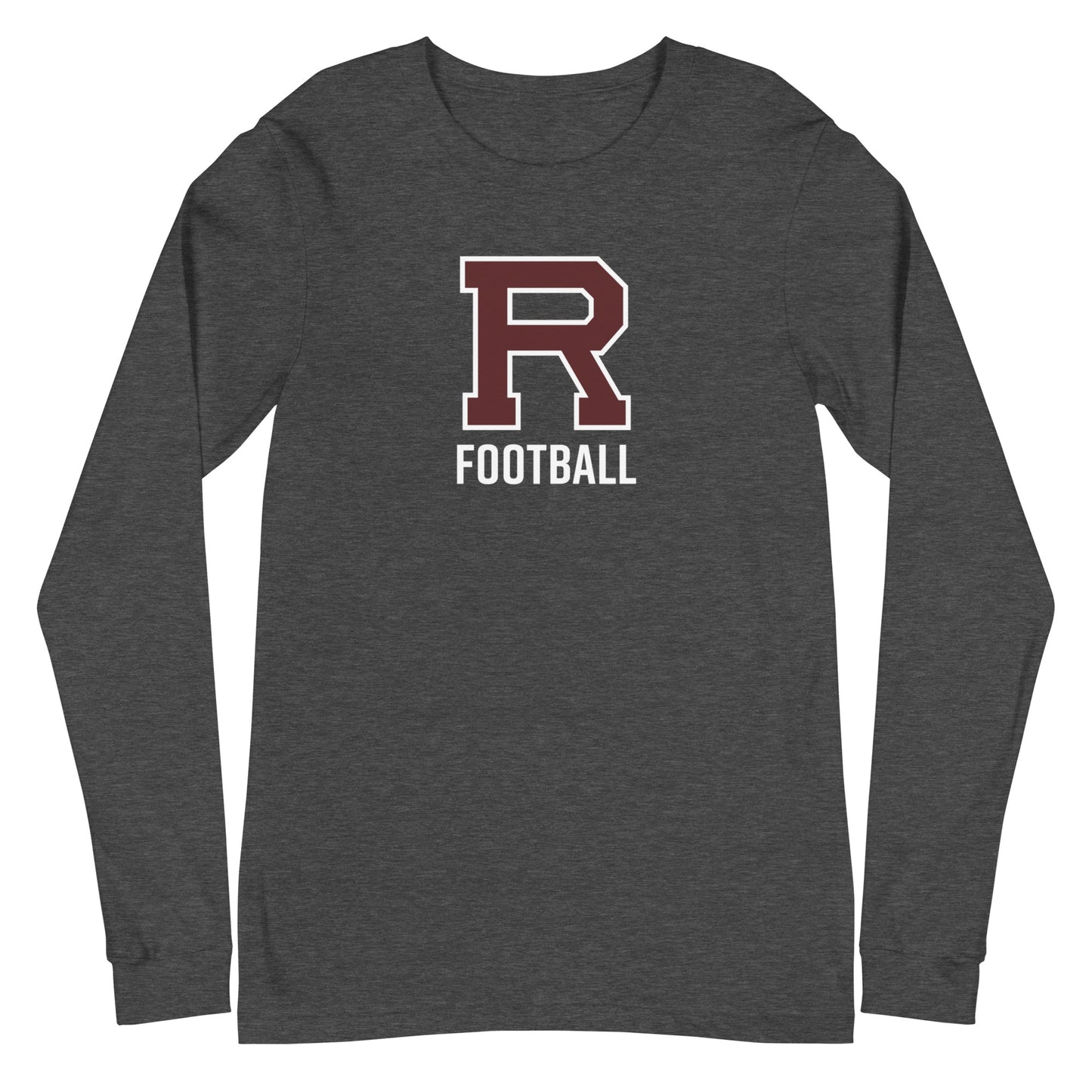 R Football Unisex Long Sleeve Tee
