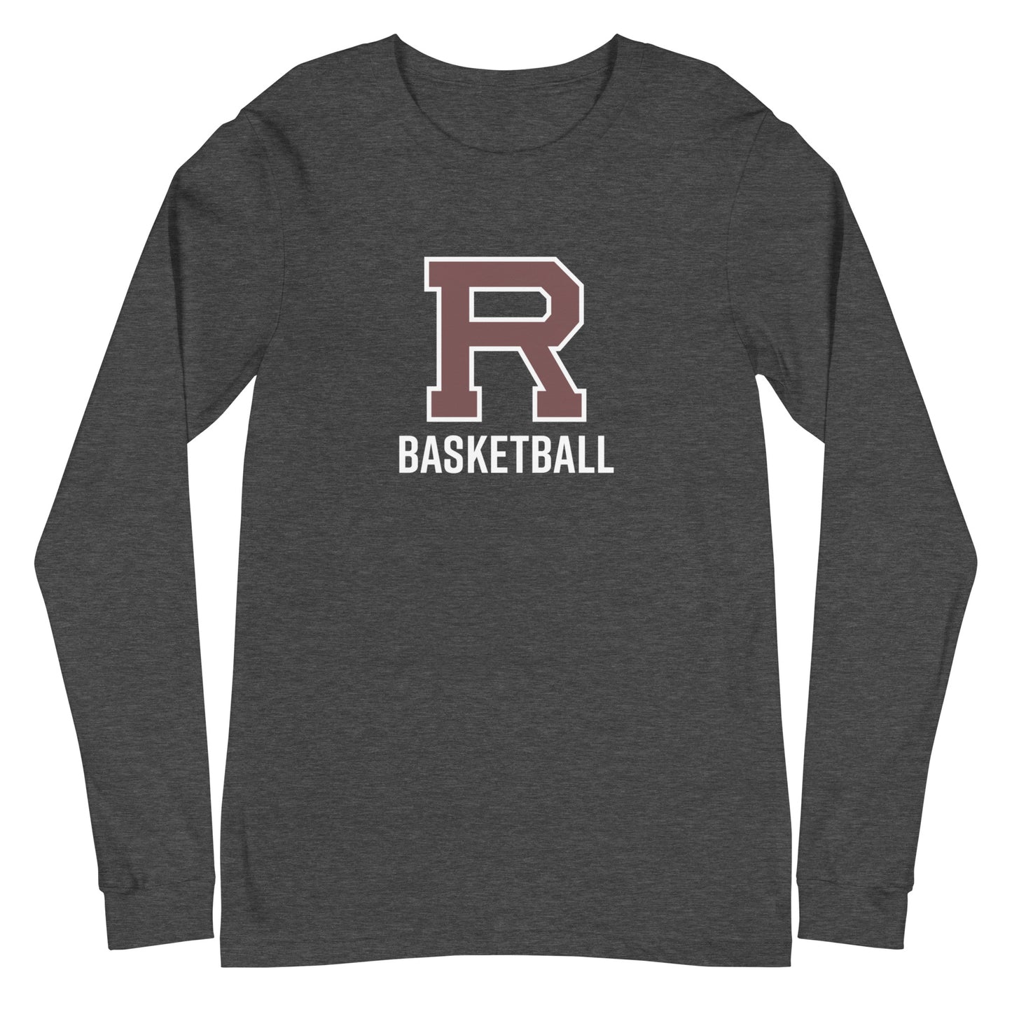 R Basketball Unisex Long Sleeve Tee