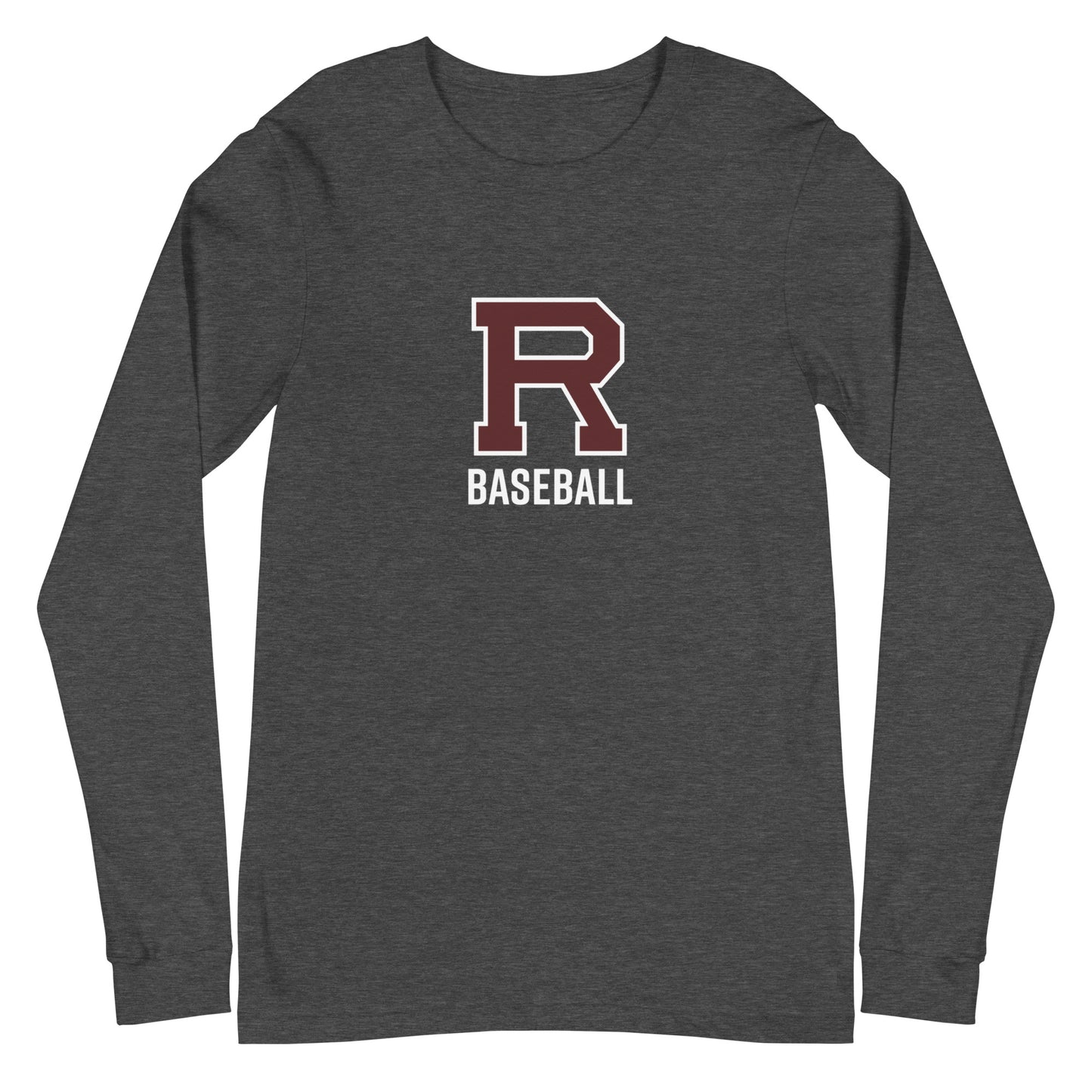 R Baseball Unisex Long Sleeve Tee